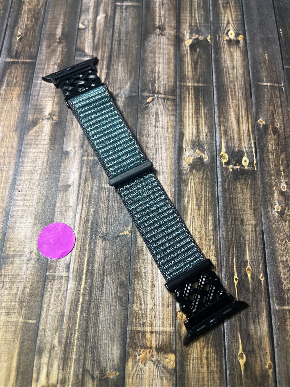 5for$10 Gray And Teal 38mm/40mm/41mm Apple iWatch Watchband Accessories